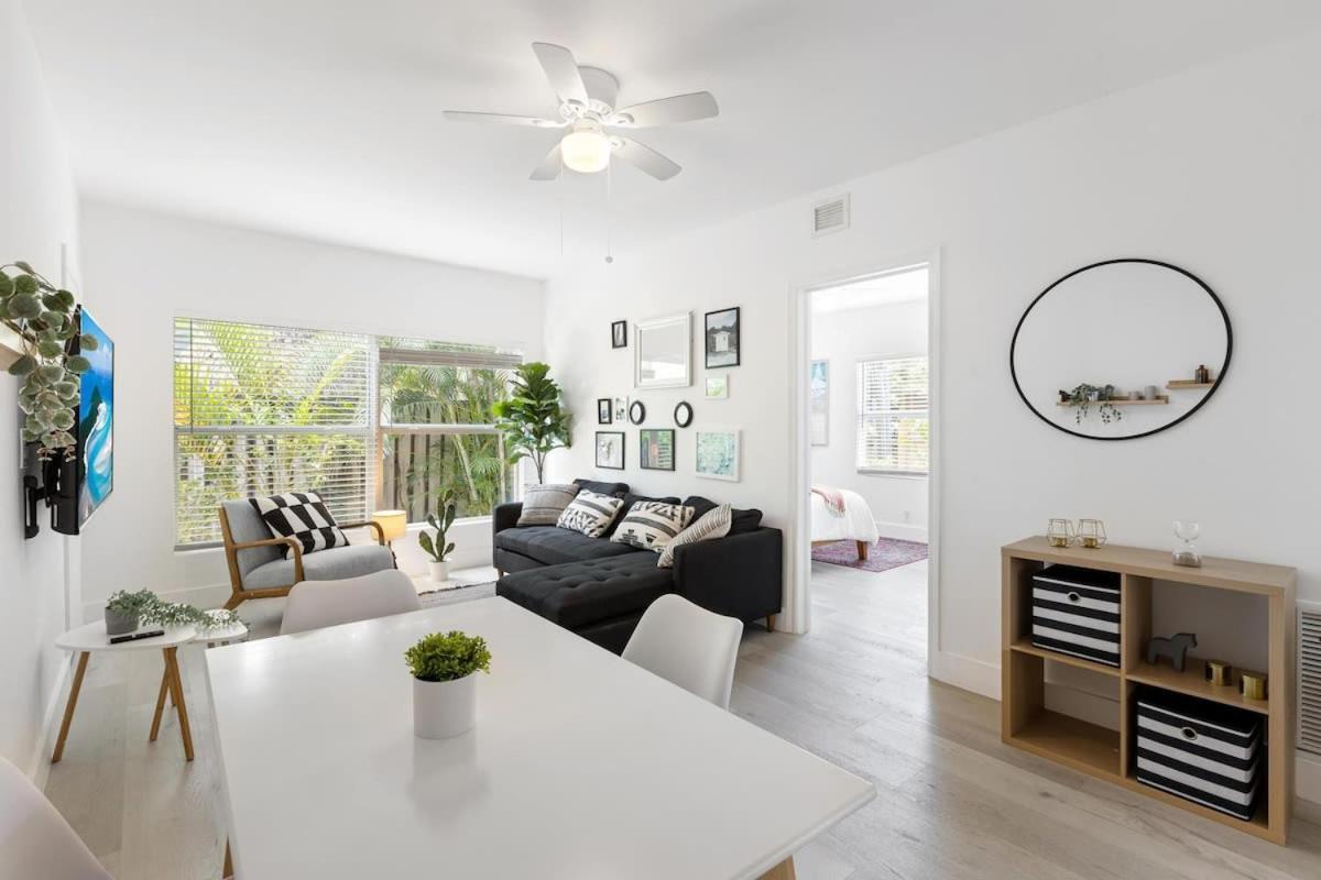 Charming 2 Bedroom Apartment In Victoria Park Fort Lauderdale Exteriör bild