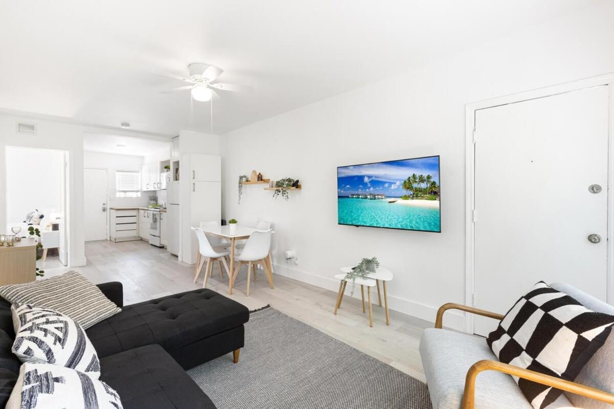 Charming 2 Bedroom Apartment In Victoria Park Fort Lauderdale Exteriör bild