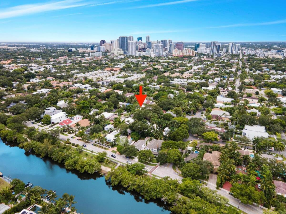 Charming 2 Bedroom Apartment In Victoria Park Fort Lauderdale Exteriör bild